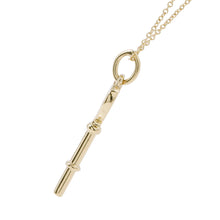 Load image into Gallery viewer, TIFFANY&amp;Co. Heart Key Necklace 18K Yellow Gold
