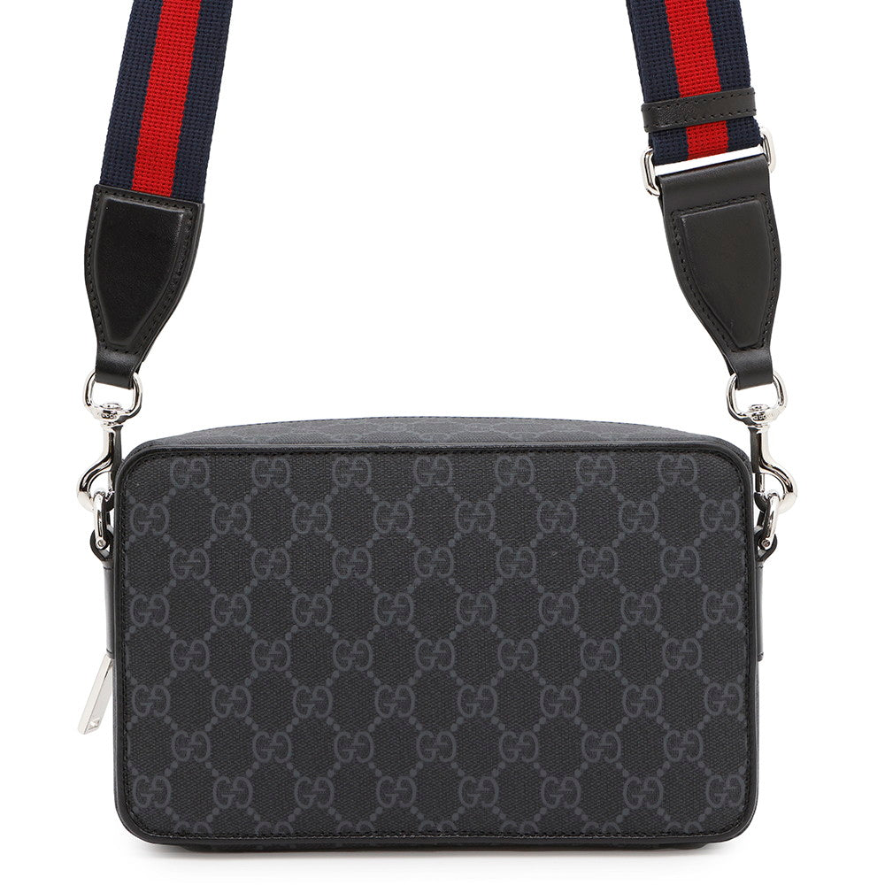 GUCCI GG Supreme SmallShoulder Bag Black792456 GG SupremeCanvas