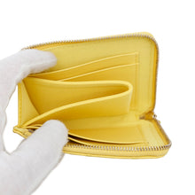 Load image into Gallery viewer, CHANEL Matelasse L-shaped zipper compact wallet YellowAP3999 Caviar Leather
