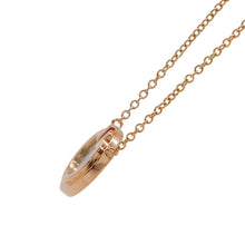 将图像加载到图库查看器中，TIFFANY&amp;Co. T Two Circle Pendant 18K Pink Gold
