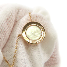 将图像加载到图库查看器中，TIFFANY&amp;Co. T Two Circle Pendant 18K Pink Gold
