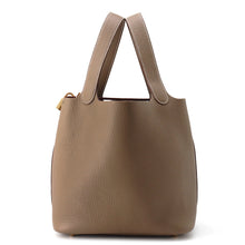 Load image into Gallery viewer, HERMES Picotin Padlock Etoupe Taurillon Clemence Size MM
