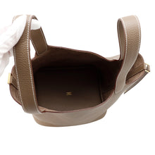 Load image into Gallery viewer, HERMES Picotin Padlock Etoupe Taurillon Clemence Size MM
