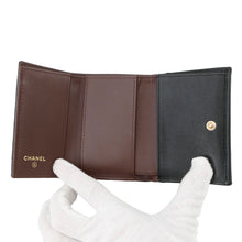 Load image into Gallery viewer, CHANEL Matelasse Classic Small Flap Wallet BlackAP0230 Caviar Leather
