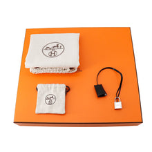 Load image into Gallery viewer, HERMES Herbag zip Black/Green Pantan Toile Officier Vache Hunter Leather Size PM
