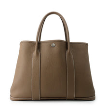 Load image into Gallery viewer, HERMES Garden Party Etoupe Negonda Leather Size PM
