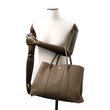 Load image into Gallery viewer, HERMES Garden Party Etoupe Negonda Leather Size PM

