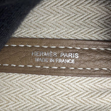 Load image into Gallery viewer, HERMES Garden Party Etoupe Negonda Leather Size PM
