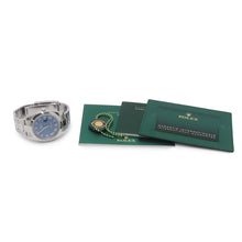 Load image into Gallery viewer, ROLEX Datejust W41mm Stainless Steel Azzurro Blue Dial126300
