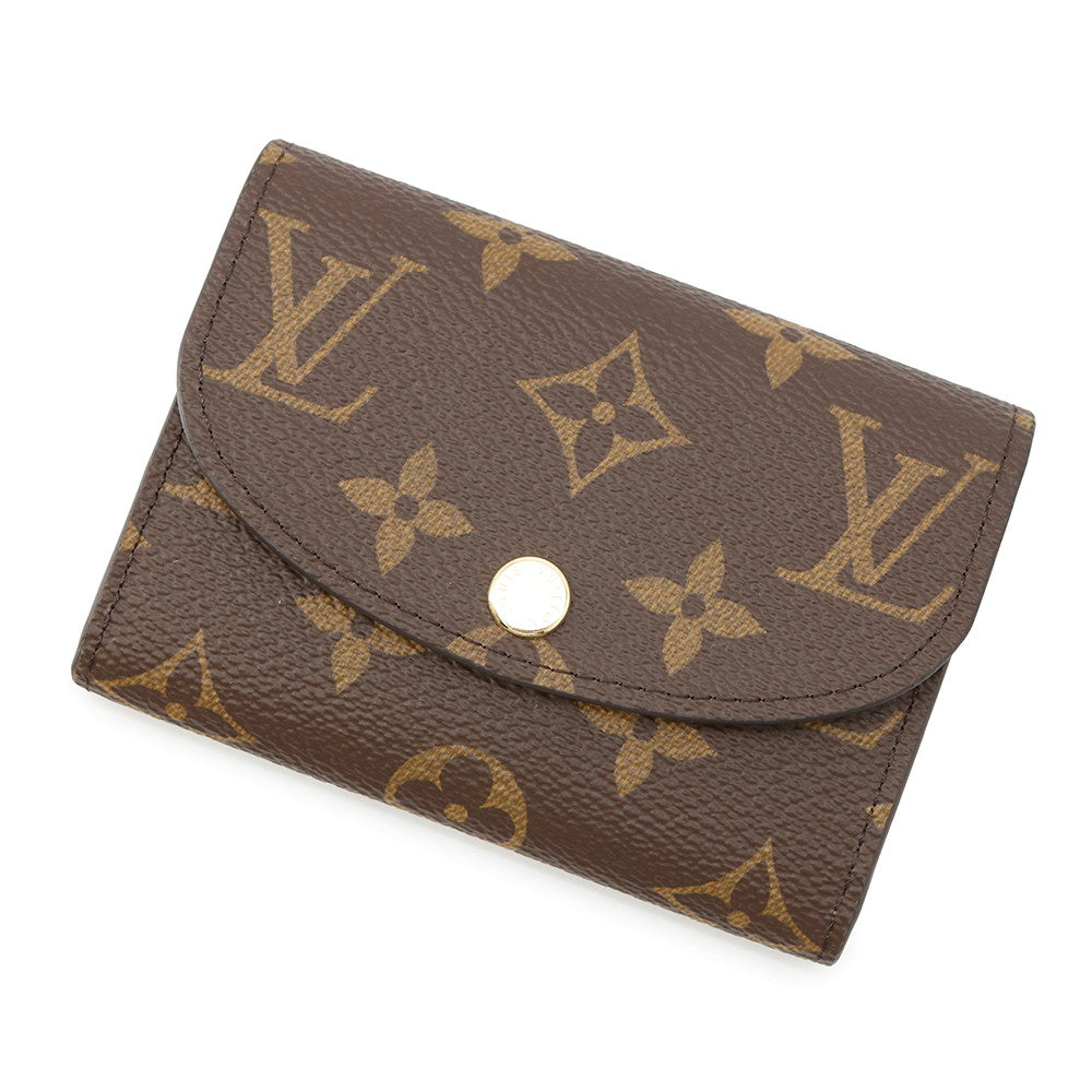 LOUIS VUITTON Rosalie Coin Purse Rose BallerineM62361 Monogram