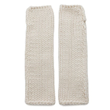 将图像加载到图库查看器中，HERMES Joplan Gloves Size TU White Wool 79% Silk14% Cashmere7%
