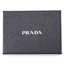 Load image into Gallery viewer, PRADA Key Case Geometric Pattern 4 Rows Black1PG004 Leather
