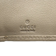 将图像加载到图库查看器中，GUCCI Diana Bamboo Medium Compact Wallet Tri-fold Wallet Beige658633 Leather
