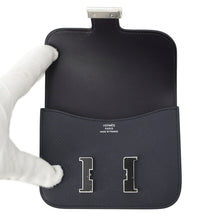 Load image into Gallery viewer, HERMES Constance Slim Blue Indigo Epsom
