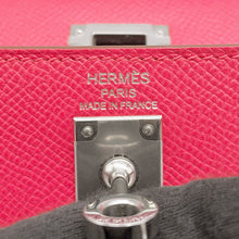 Load image into Gallery viewer, HERMES Kelly Sellier Rose Extreme Epsom Size 25
