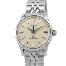 Load image into Gallery viewer, SEIKO Grand SEIKO 9S Mechanical W37.3mm Stainless Steel Ivory DialSBGW035
