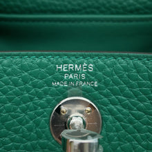 Load image into Gallery viewer, HERMES Lindy Vert Vertigo Taurillon Clemence Size Mini
