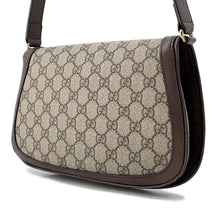 将图像加载到图库查看器中，GUCCI Blondie GG Supreme Shoulder Bag Beige/Brown699268 GG SupremeCanvas
