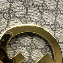 将图像加载到图库查看器中，GUCCI Blondie GG Supreme Shoulder Bag Beige/Brown699268 GG SupremeCanvas
