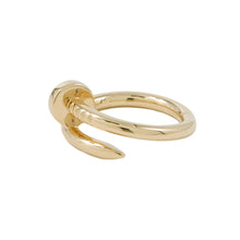 将图像加载到图库查看器中，CARTIER Juste un Clou Ring Size 52/#12B4092652/B4092600 18K Yellow Gold
