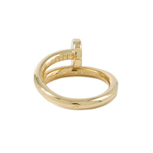 将图像加载到图库查看器中，CARTIER Juste un Clou Ring Size 52/#12B4092652/B4092600 18K Yellow Gold
