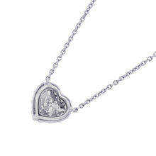 将图像加载到图库查看器中，GRAFF Icon Heart Shape NecklaceRGP707 18K White Gold
