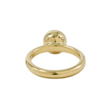 Load image into Gallery viewer, TIFFANY&amp;Co. Hardware ball ring Size #6 18K Yellow Gold
