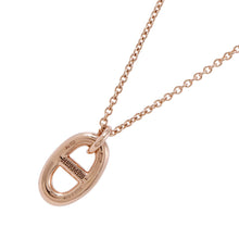 将图像加载到图库查看器中，HERMES Chaine d&#39;Ancre Farandole Necklace PM Size PM 18K Pink Gold
