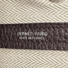 将图像加载到图库查看器中，HERMES Neo Garden Ebene Negonda Leather Size 23
