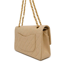 将图像加载到图库查看器中，CHANEL Matelasse ChainShoulder Bag BeigeA01112 Lambskin Size 25
