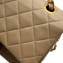 将图像加载到图库查看器中，CHANEL Matelasse ChainShoulder Bag BeigeA01112 Lambskin Size 25
