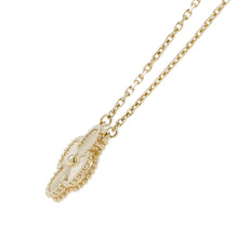 Load image into Gallery viewer, Van Cleef &amp; Arpels Vintage Alhambra Guilloche NecklaceVCARP4KL00 18K Yellow Gold
