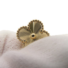 Load image into Gallery viewer, Van Cleef &amp; Arpels Vintage Alhambra Guilloche NecklaceVCARP4KL00 18K Yellow Gold
