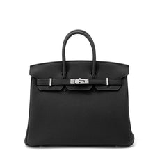 将图像加载到图库查看器中，HERMES Birkin Black Togo Leather Size 25
