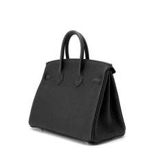 将图像加载到图库查看器中，HERMES Birkin Black Togo Leather Size 25
