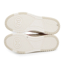 将图像加载到图库查看器中，GUCCI Reweb Sneakers White/Pink785728 Leather Size 39.5
