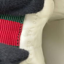 Load image into Gallery viewer, GUCCI Reweb Sneakers White/Pink785728 Leather Size 39.5
