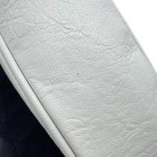 将图像加载到图库查看器中，BALENCIAGA Luca Goal Shoulder Bag White671309 Leather Size XS
