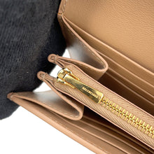 Load image into Gallery viewer, BALENCIAGA ENVELOPE Slim Continental Leather Long Wallet Beige736732 Smooth Calf Leather
