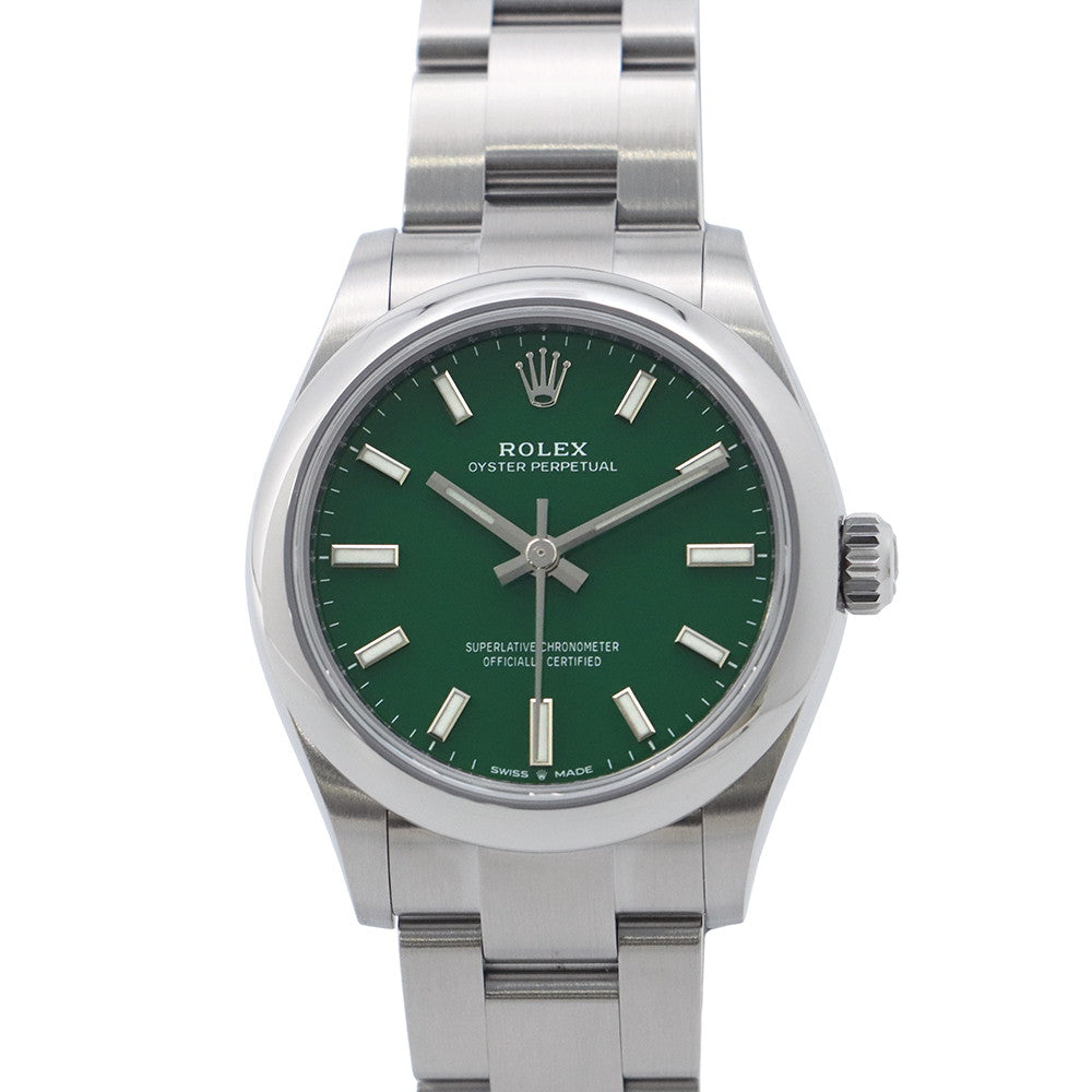 ROLEX Oyster Perpetual 31 W31mm Stainless Steel Green Dial277200