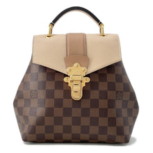Load image into Gallery viewer, LOUIS VUITTON Clapton Backpack BeigeN42259 Damier Ebene Canvas
