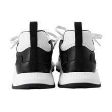 将图像加载到图库查看器中，HERMES Sneakers《Gram》 Black/White Technical Fabric Calf Leather Size 41
