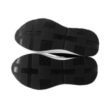 将图像加载到图库查看器中，HERMES Sneakers《Gram》 Black/White Technical Fabric Calf Leather Size 41
