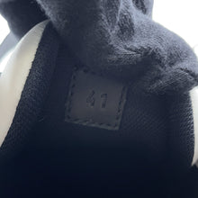 将图像加载到图库查看器中，HERMES Sneakers《Gram》 Black/White Technical Fabric Calf Leather Size 41
