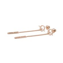 将图像加载到图库查看器中，HERMES EchappeeEarrings 18K Pink Gold
