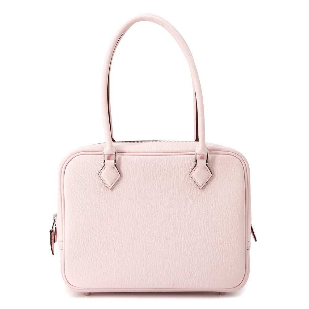 HERMES Plume Rose Darling Chevre Myzore Goatskin Size Mini