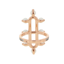 将图像加载到图库查看器中，HERMES HERMES Shandra Ring Size 56/#16 MM 18K Pink Gold
