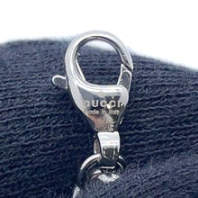 将图像加载到图库查看器中，GUCCI ★Icon Script Chain Bracelet Size M Silver796655 Metal
