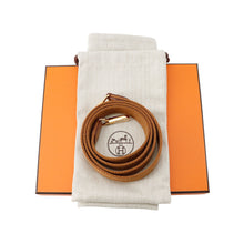 将图像加载到图库查看器中，HERMES Evelyne Long Amazon Gold Taurillon Clemence Size TPM
