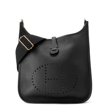 Load image into Gallery viewer, HERMES Evelyne 3 Black Taurillon Clemence Size PM
